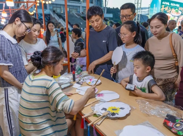 活动现场。开州区文化馆供图