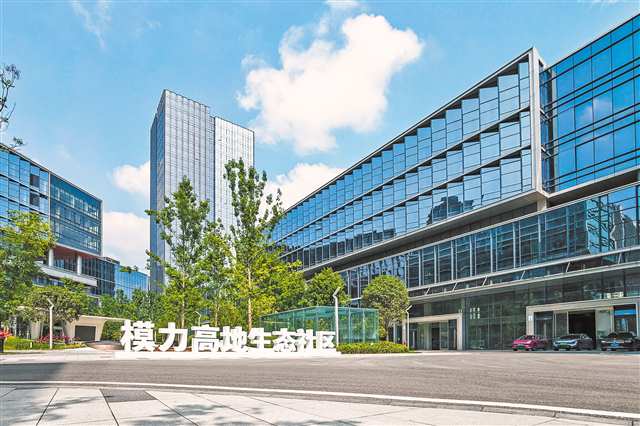 5月24日，兩江新區渝興環湖企業公園，模力高地生態社區。記者 李雨恆 攝/視覺重慶