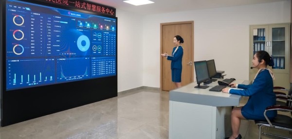 新大正医疗后勤服务场景。新大正供图