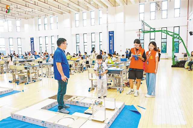 小選手在比賽中。（受訪者供圖）