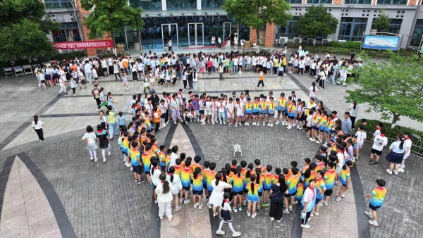 流动科普进校园。大足区融媒体中心供图