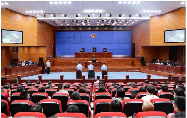 市文化旅游委组织党员干部旁听职务犯罪案件庭审。重庆市委直属机关工委供图