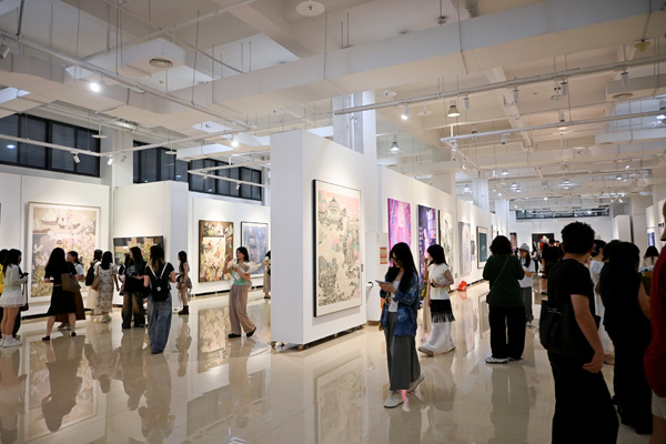 毕业作品展现场。西南大学供图