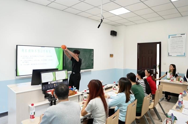 比赛现场。重庆师范大学供图