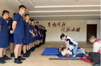 雙碑社區衛生服務中心紅十字會開展消防初級救護員取証培訓