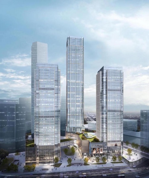 项目效果图。中建智城商业供图