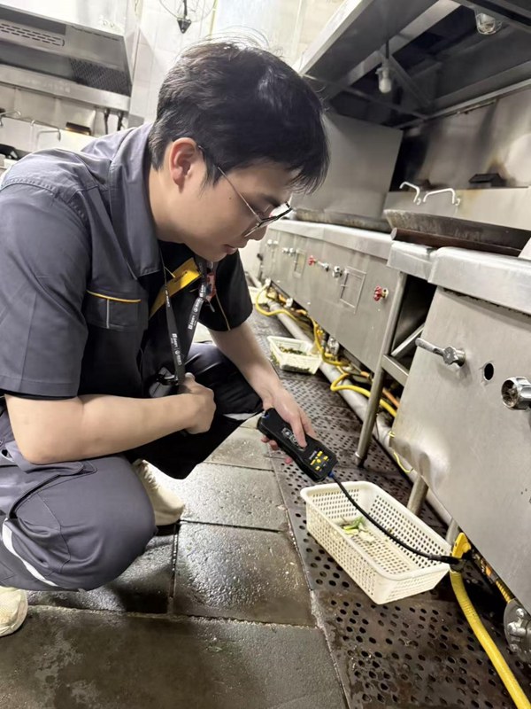 重庆燃气沙坪坝分公司精准安检护平安