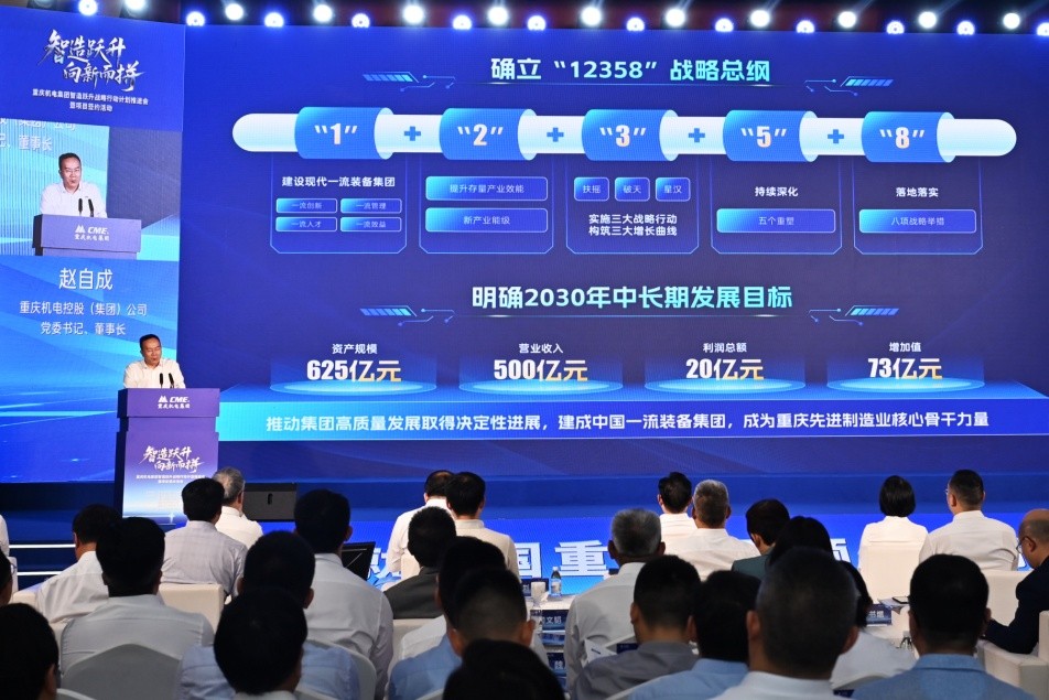 重庆机电集团发布智造跃升行动计划签约24个项目(图1)