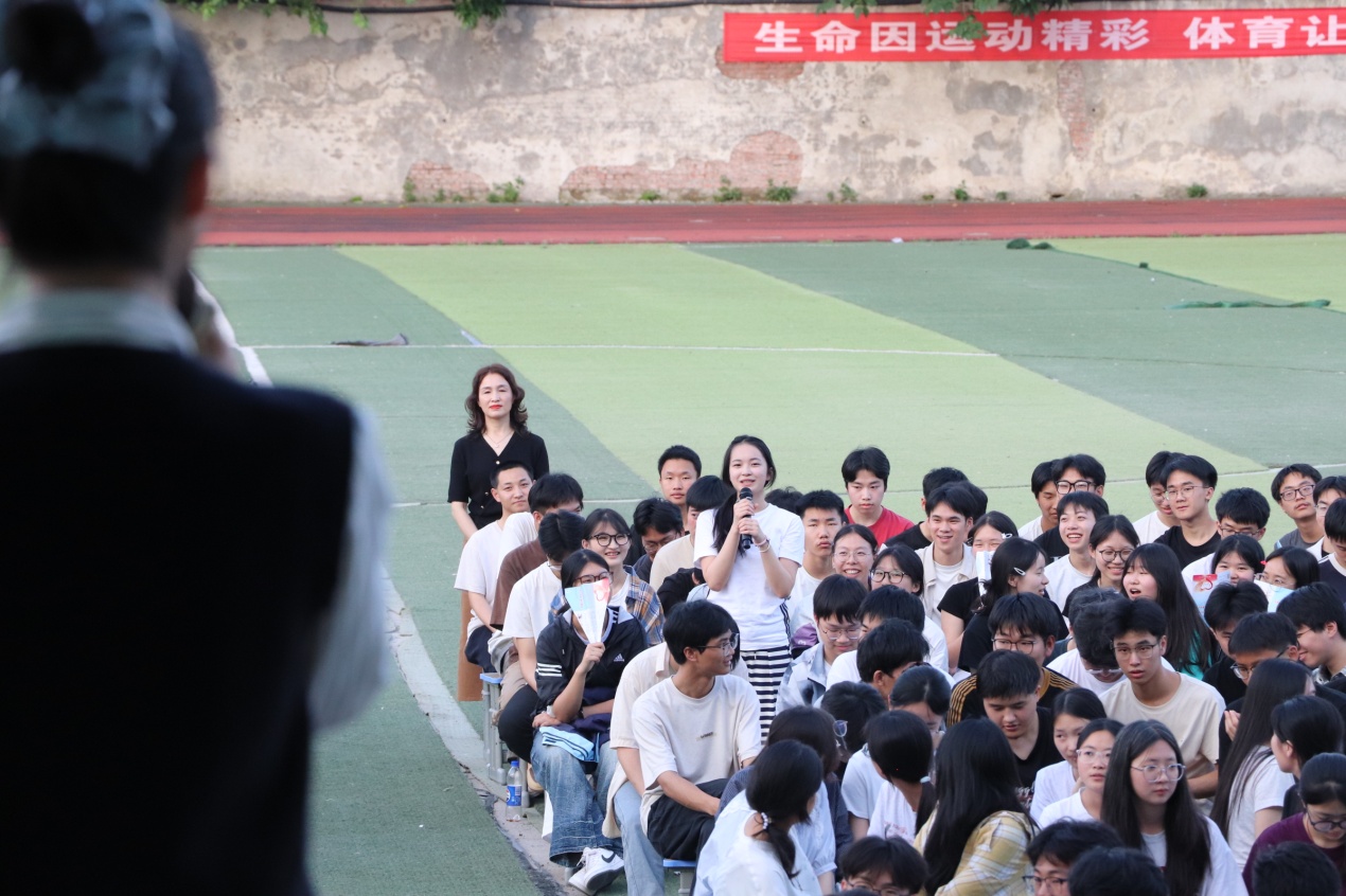 中高考减压活动现场。受访方供图
