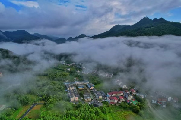 滿月鎮鄉村風光。開州區委宣傳部供圖