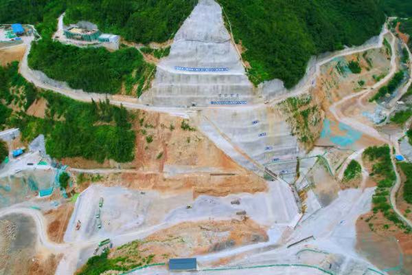 重慶巫溪鳳凰水庫大壩填筑全面啟動
