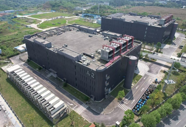 润泽（西南）国际信息港。重庆润泽智惠大数据有限公司供图