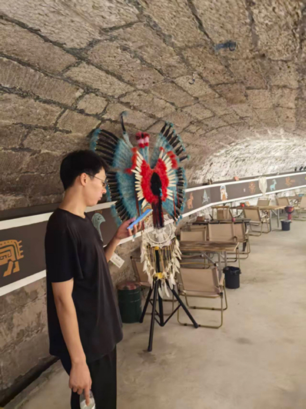 人防工程納涼點。中國電信重慶公司供圖