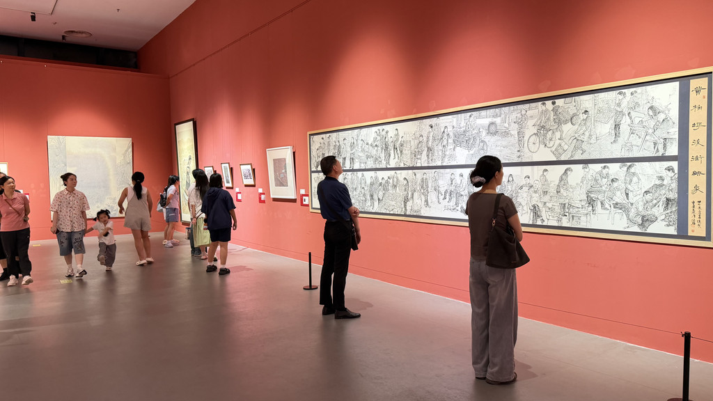 展出现场。