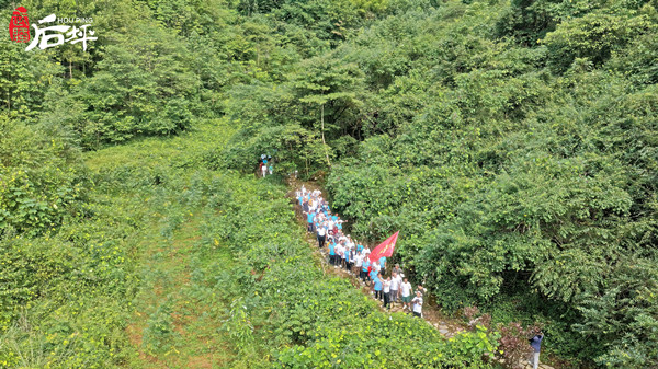 活動現場。后坪鄉供圖