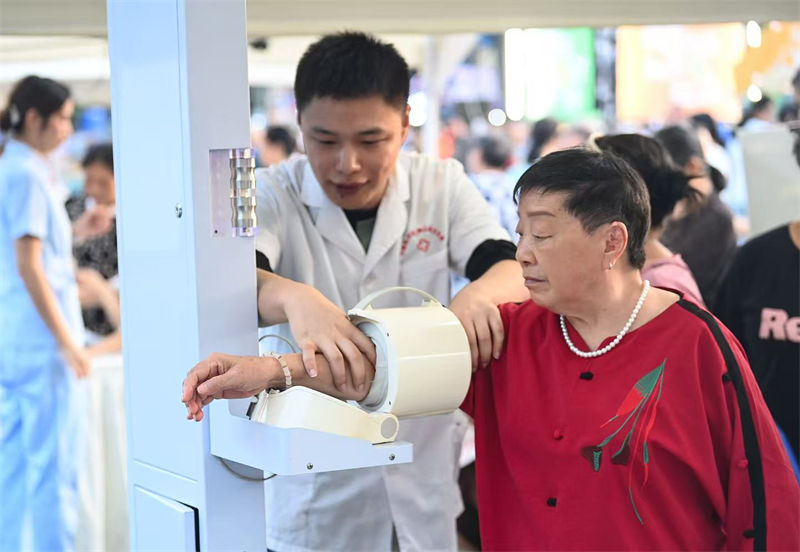 健康集市现场。主办方供图
