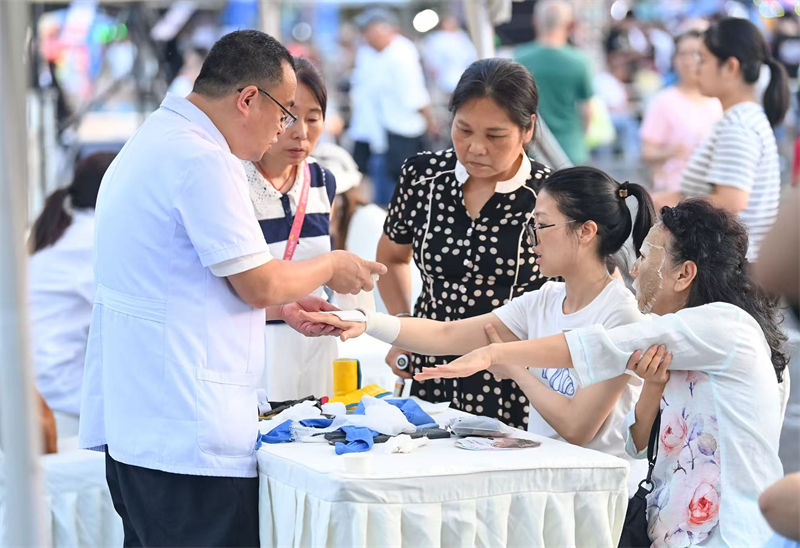 健康集市现场。主办方供图
