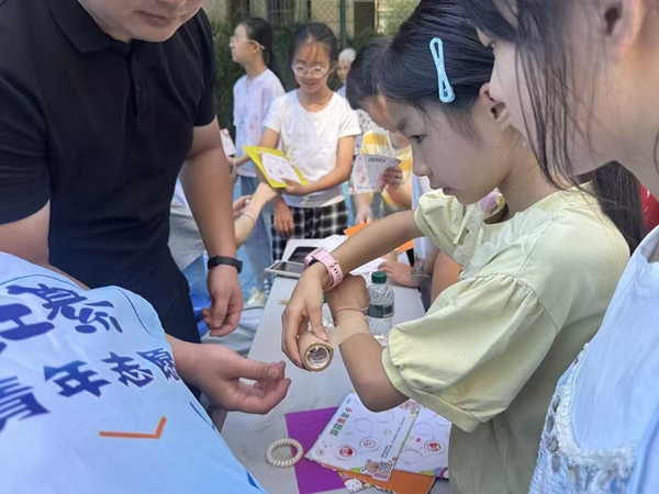 活动现场。共青团綦江区委供图