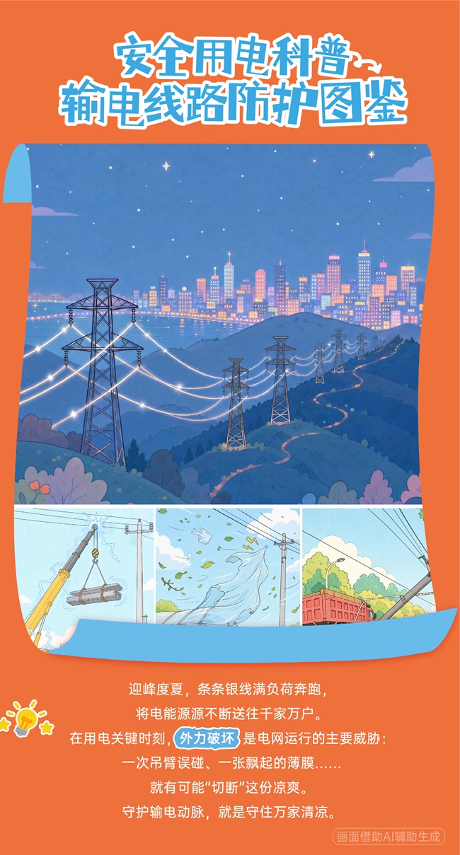 安全用电科普｜输电线路防护图鉴