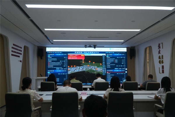 铜梁区“141”基层智治平台系统。铜梁区融媒体中心供图