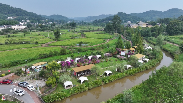 大足区棠香街道和平村。大足区融媒体中心供图