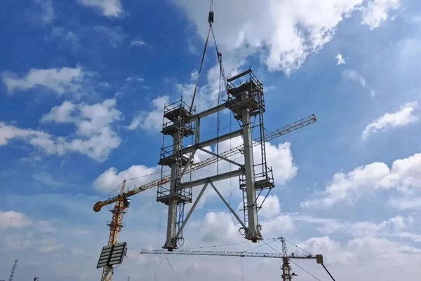 建設現場。三峰環境集團供圖