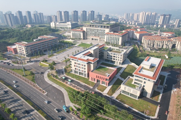中冶建工承建重慶城市職業學院智能制造產教融合實訓基地EPC項目正式投用。何勇 攝