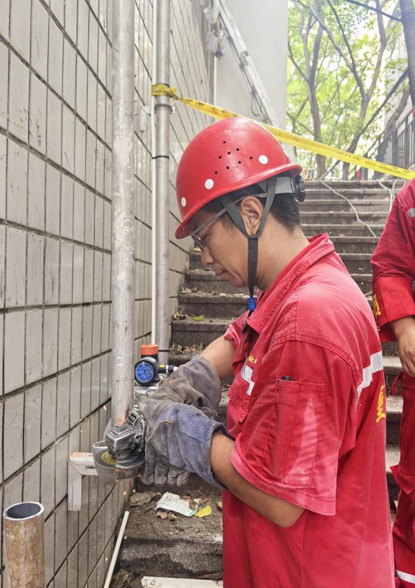 重慶燃氣北碚分公司全力護航校園用氣安全