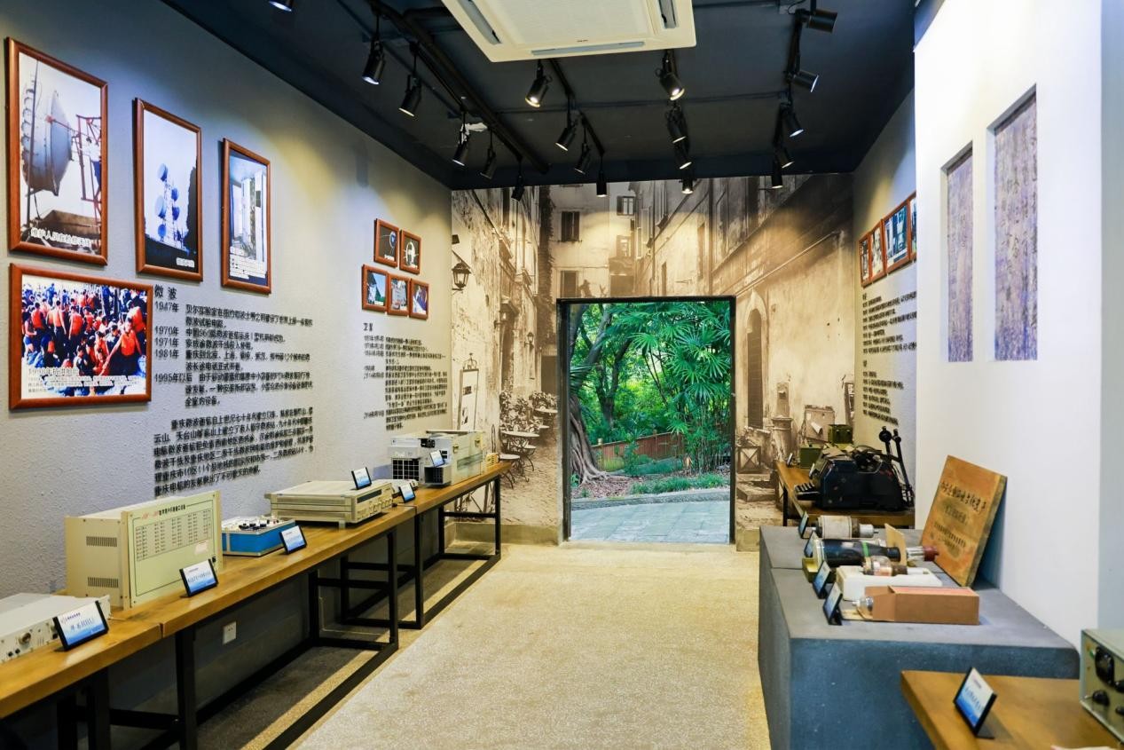 遺址展館現場。重慶電信供圖