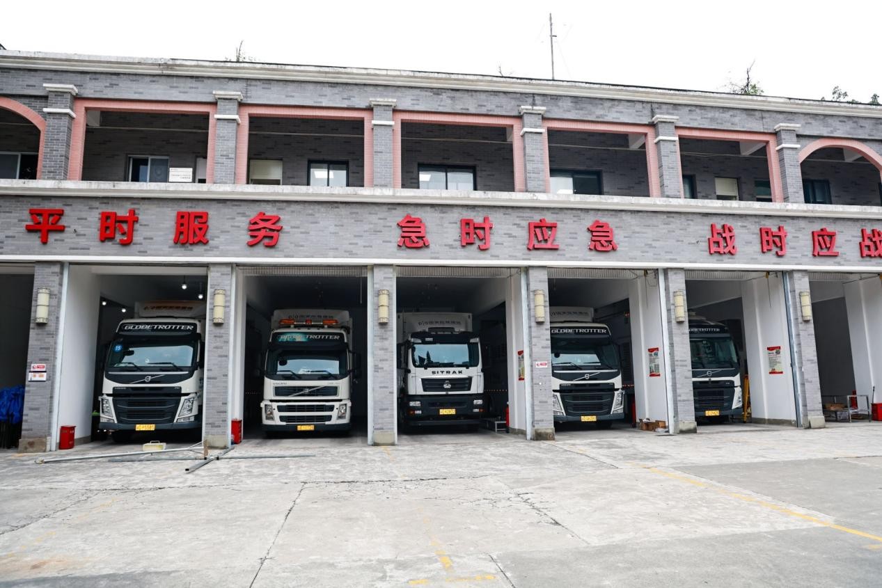 重慶電信應急通信車。重慶電信供圖