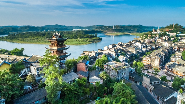 安居古城。銅梁區委宣傳部供圖