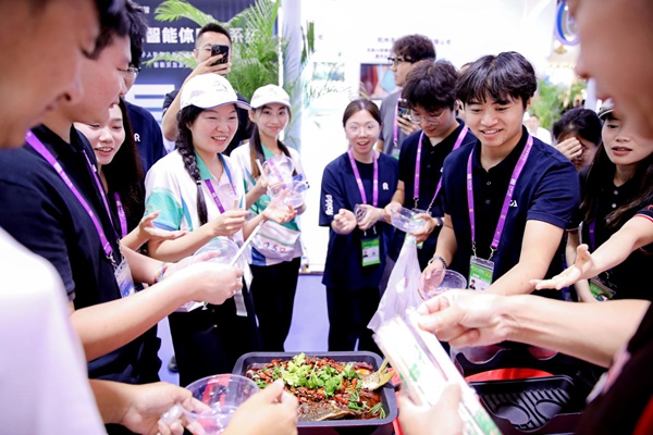 展会现场。重庆市商务委供图