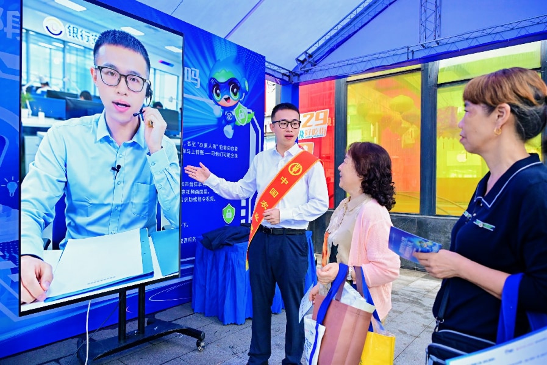 活动现场。农行重庆市分行供图