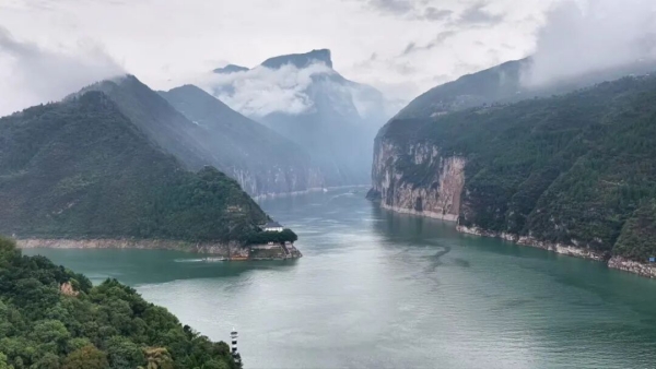 奉節夔門山水。奉節縣文旅委供圖