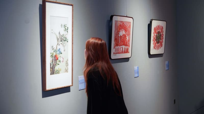 展览现场。重庆美术馆供图