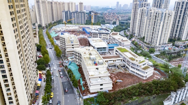 重慶兩江巴蜀星湖中學項目建設有序推進