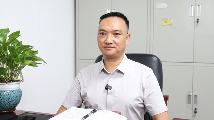 重慶市中醫院黨委委員、副院長楊昆鵬。曾英豪攝