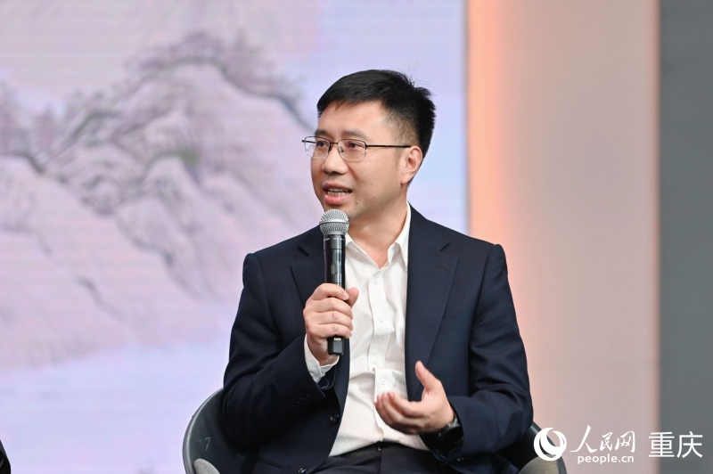 重庆市农业农村委副主任周松。人民网 邹乐摄