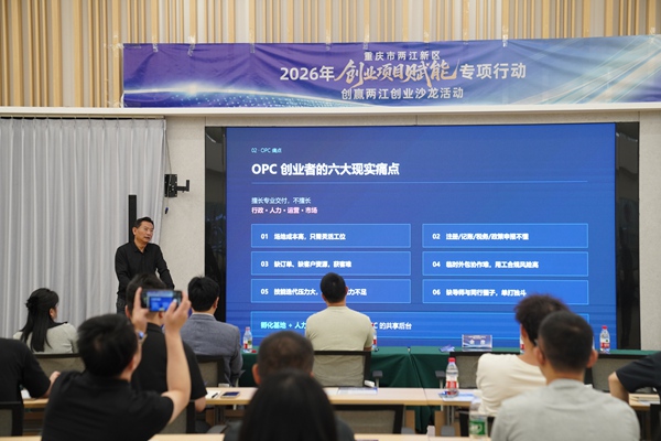 两江新区助力人工智能OPC(一人公司)轻装起跑(图2)
