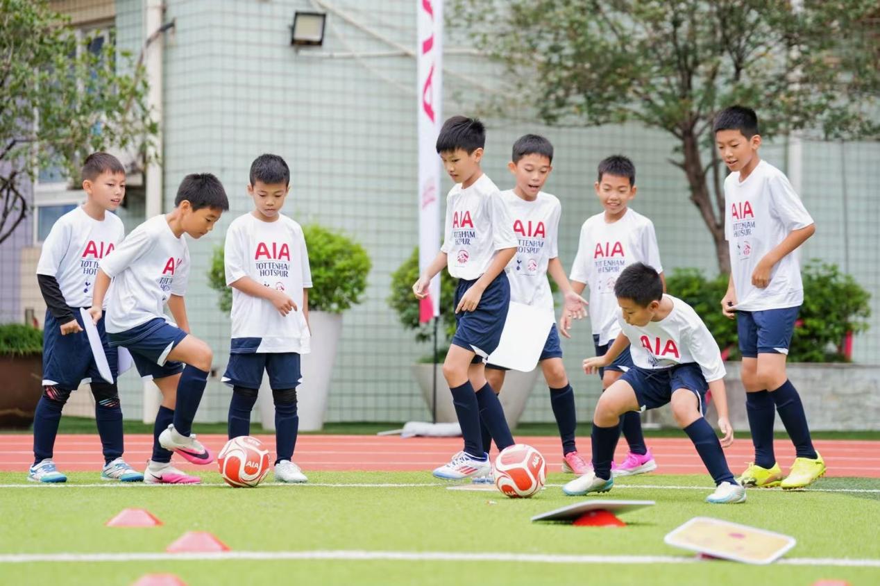 孩子们沉浸式运动体验课程。学校供图