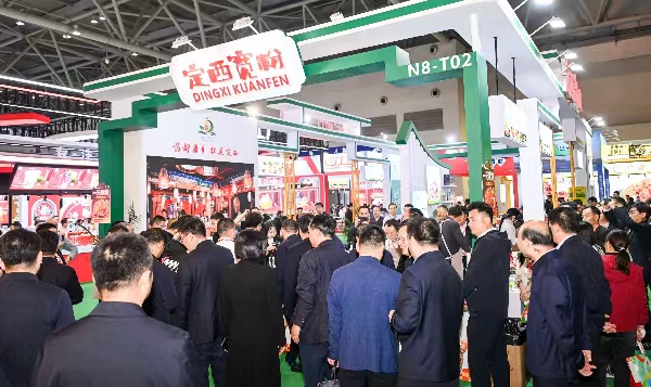 定西宽粉亮相第11届中国（重庆）国际火锅产业博览会。主办方供图