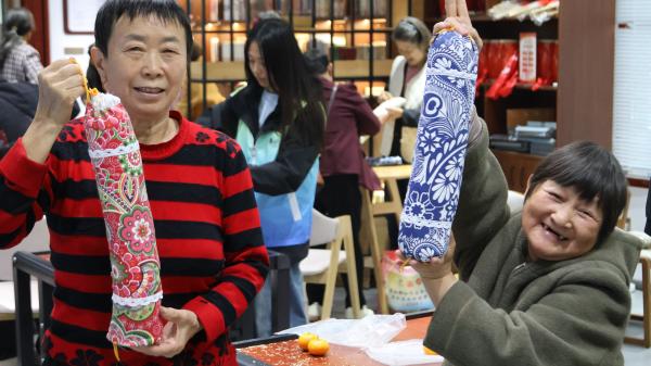 主题活动现场。重庆市一福养老发展中心供图
