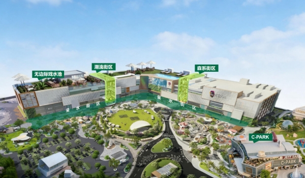 項目改造總覽效果圖。重慶世紀金源購物中心供圖